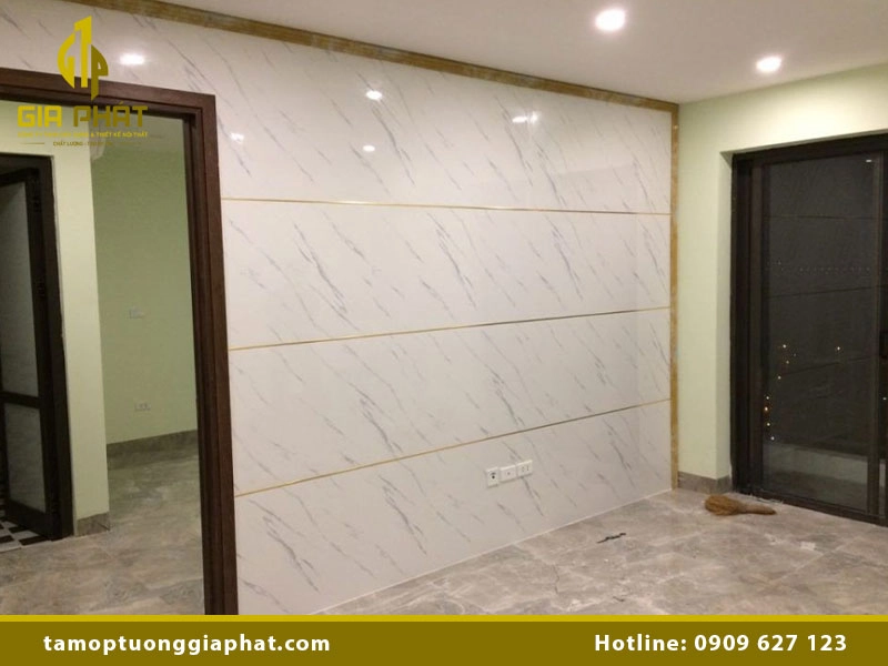 Giá thi công tấm nhựa ốp tường đẹp