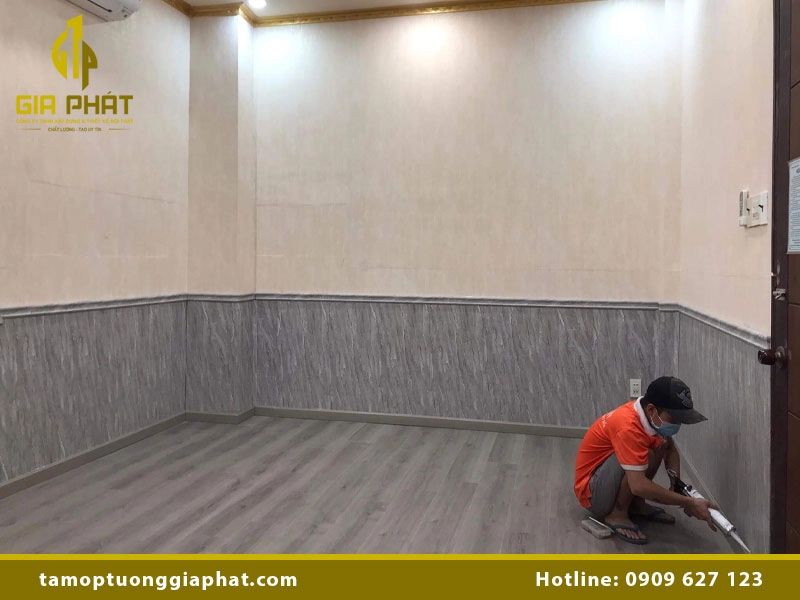 Hình ảnh lamri nhựa chống ẩm mốc cho không gian nội thất