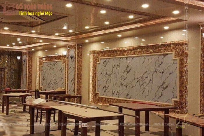 PVC vân đá nhìn rất tự nhiên