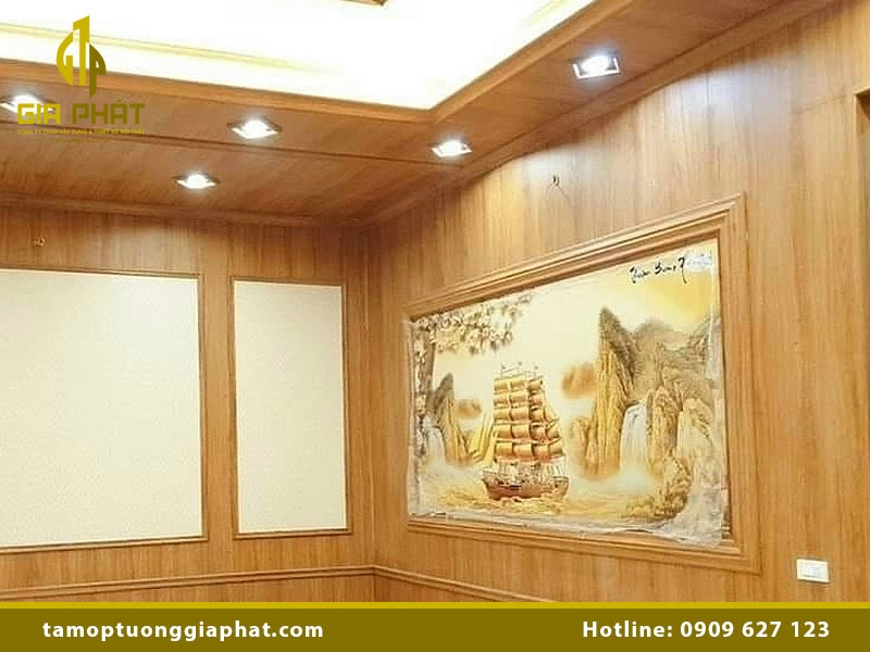 Chi tiết tấm nhựa ốp tường giá tốt