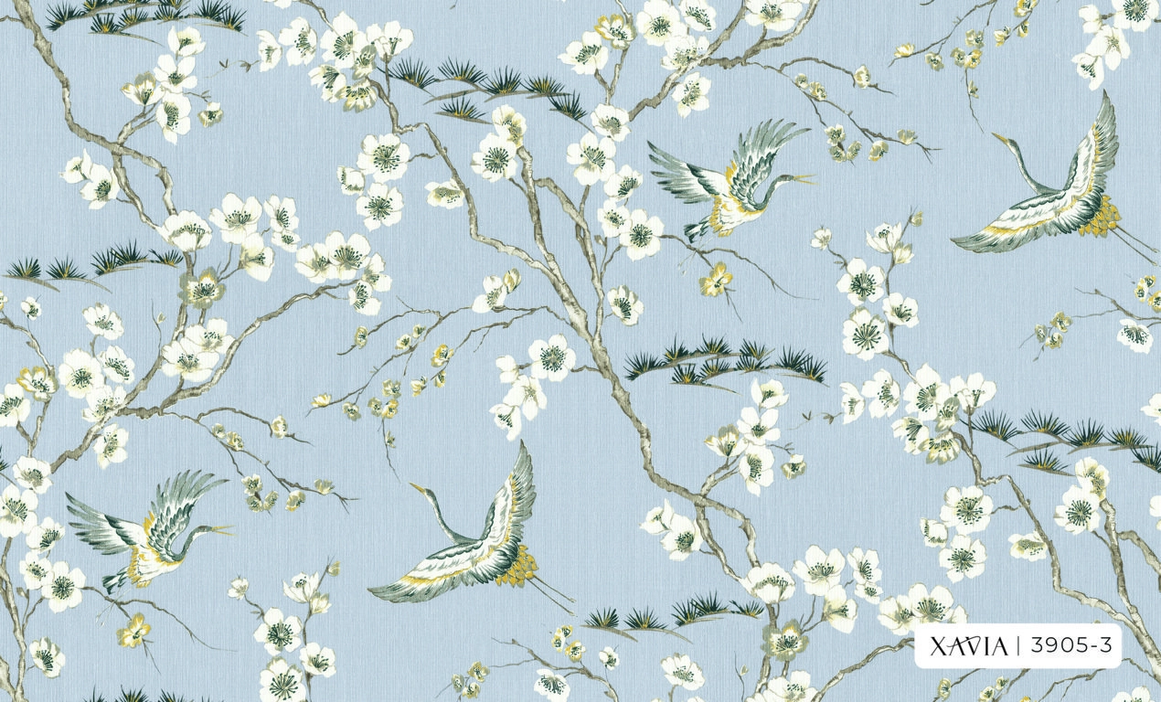 GIẤY DÁN TƯỜNG MẪU HOA VĂN MÃ 3905-3