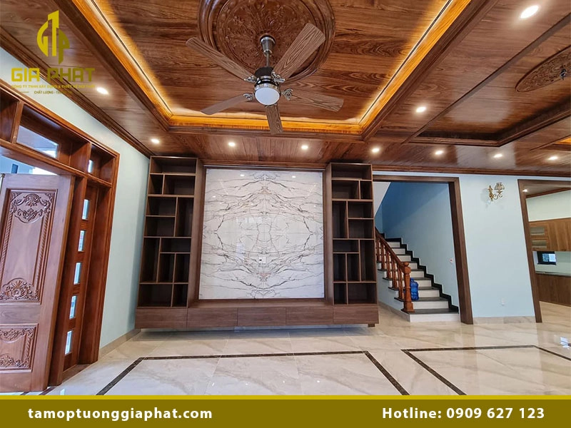 Báo giá tấm nhựa giả gỗ ốp trần nhà mới nhất