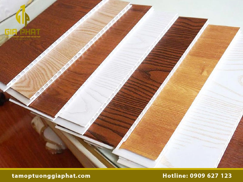 Các loại tấm nhựa ốp tường nano: Mẫu mã đa dạng & cao cấp