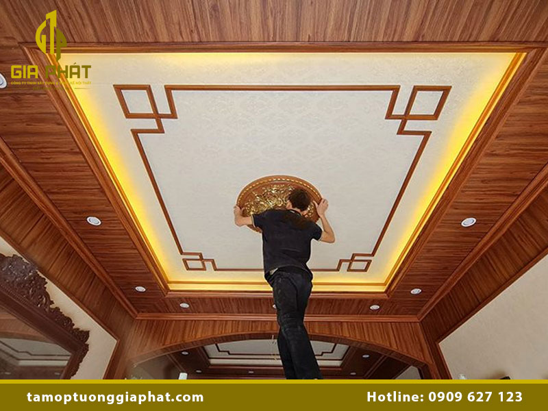 Cách thi công tấm nhựa ốp trần đơn giản & an toàn