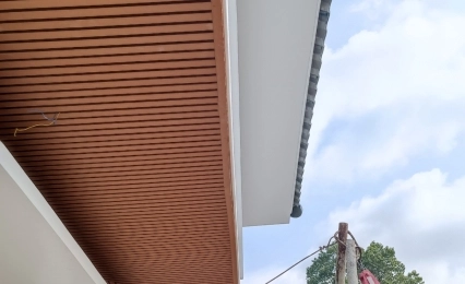 Thi công lam sóng ngoài trời tại củ chi