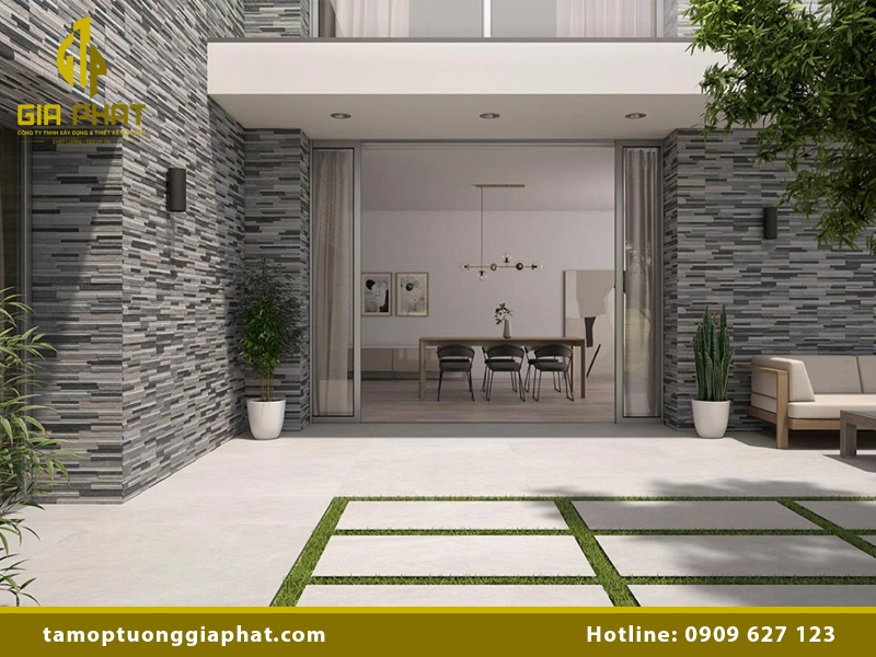 Giá Đá Ốp Tường Ngoài Trời Bao Nhiêu?