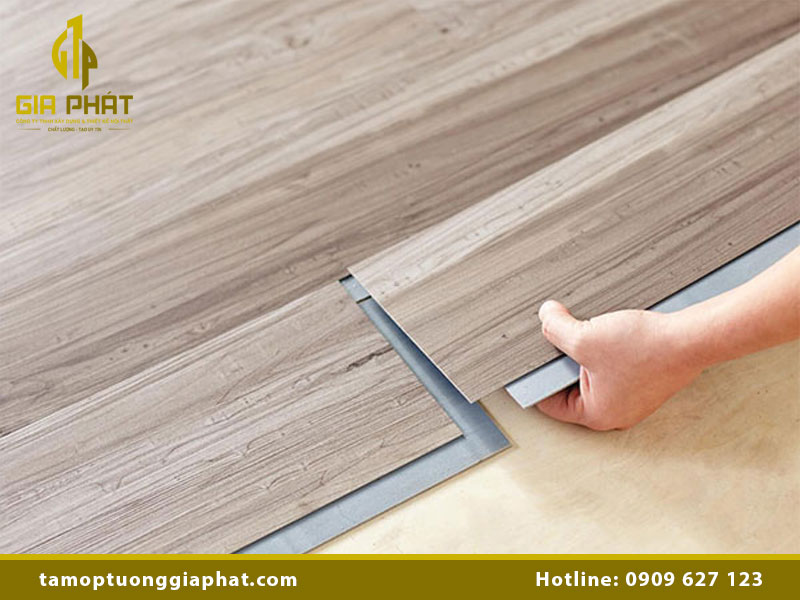 Giá sàn nhựa hèm khóa 4mm mới nhất 2025