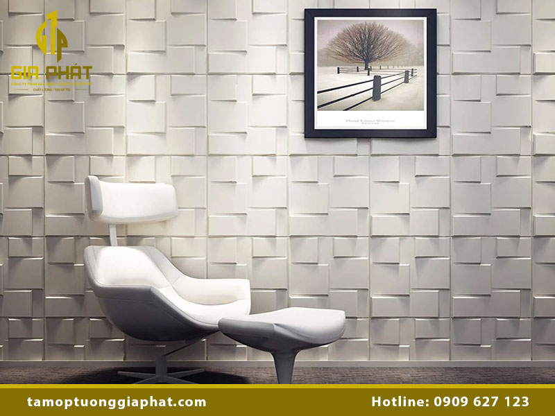 Giá thi công tấm ốp tường 3D mới nhất