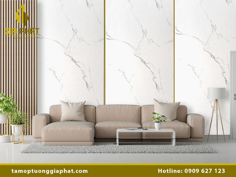 Hướng dẫn ốp tấm nhựa giả đá từ A - Z