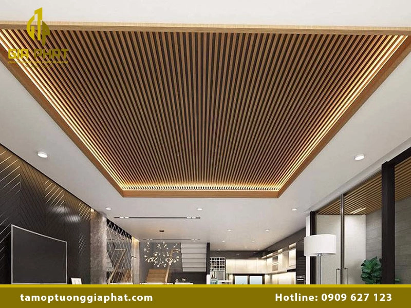 Kích thước tấm nhựa ốp trần bao nhiêu?