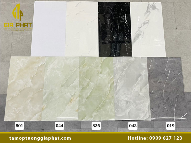 Kích Thước Tấm Nhựa Ốp Tường PVC Giả Vân Đá