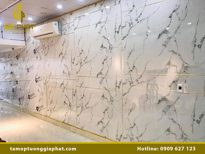 Miếng dán nhựa giả đá sang trọng & đẹp mắt