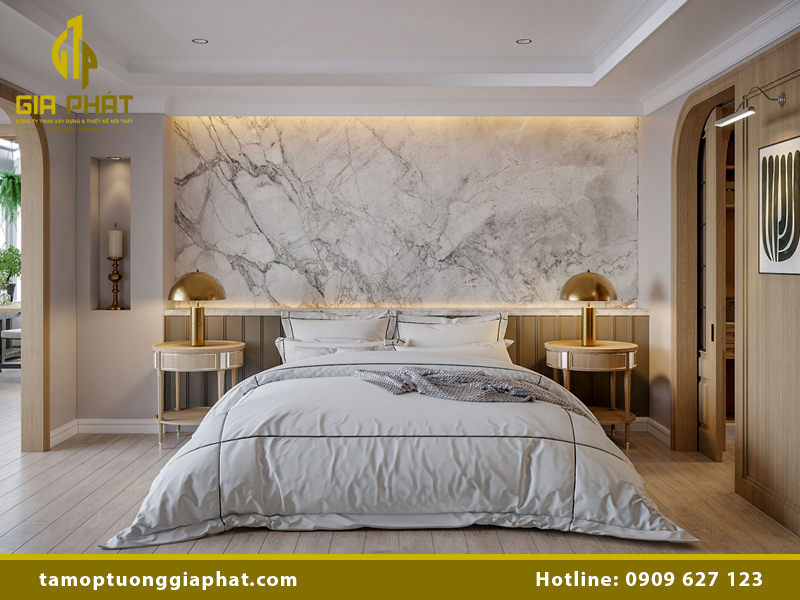 Nhựa Giả Đá Ốp Tường Phòng Ngủ Đep & Chất Lượng