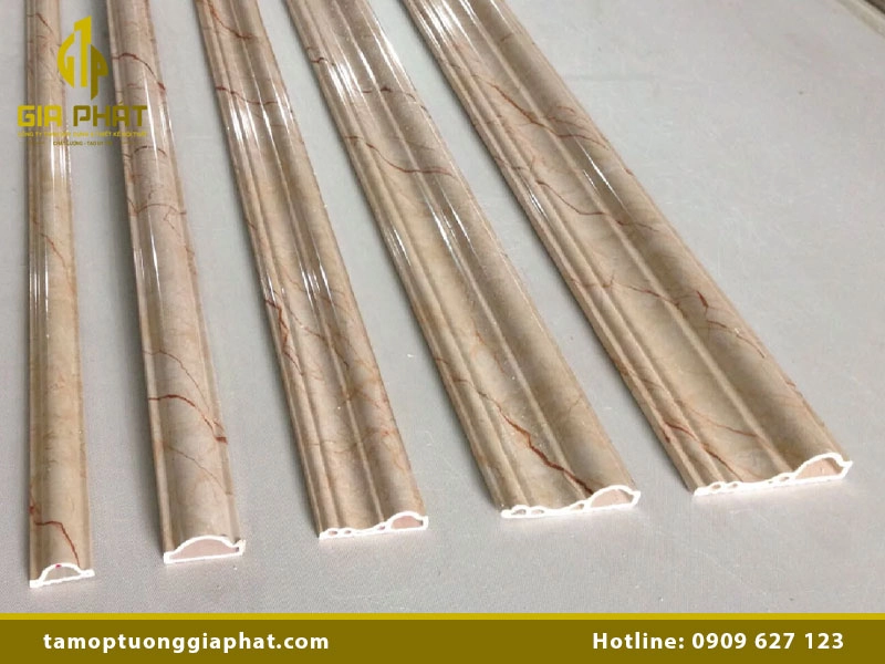 Phụ kiện phào chỉ cho tấm nhựa giả đá đẹp