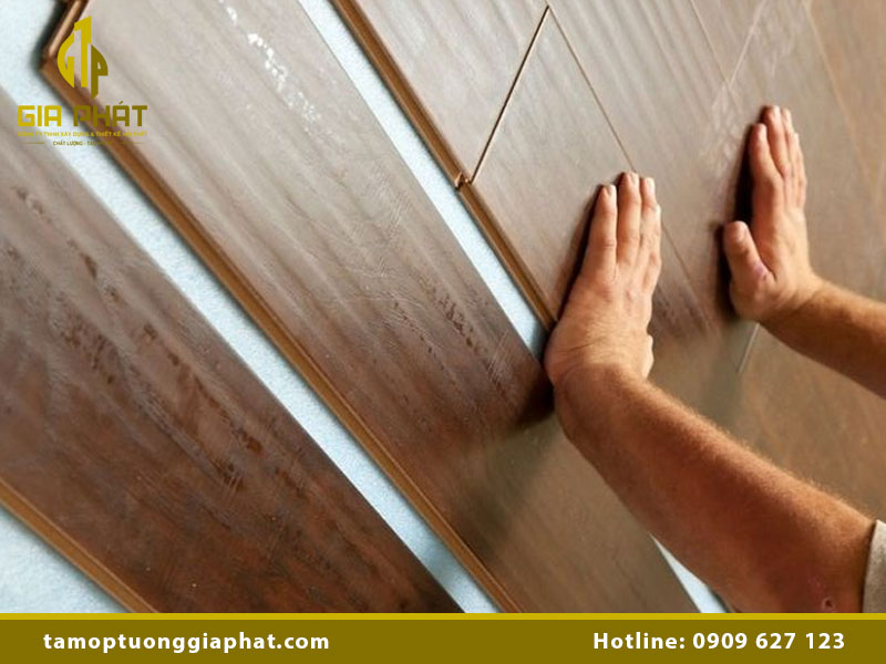 Sàn nhựa hèm khóa 12mm chất lượng cao