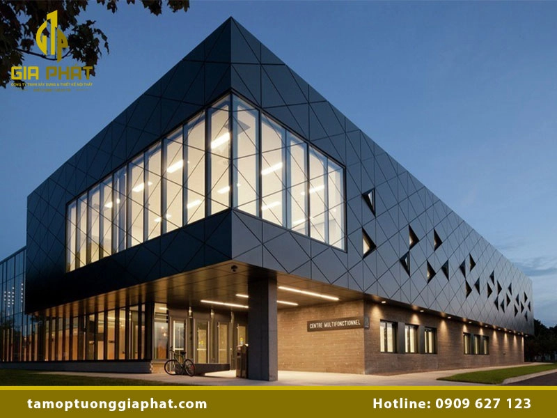 Tấm alu ốp tường ngoài trời bền đẹp & giá tốt