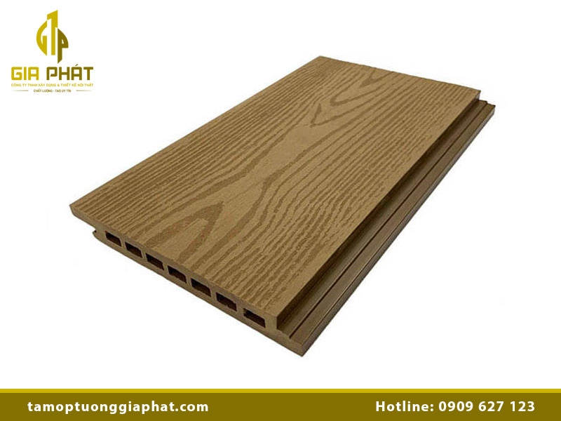 Tấm nhựa giả gỗ ốp tường ngoài trời bền & đẹp