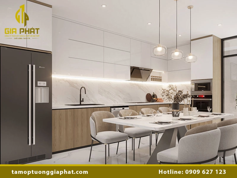 Tấm nhựa ốp nhà bếp đẹp & sang trọng