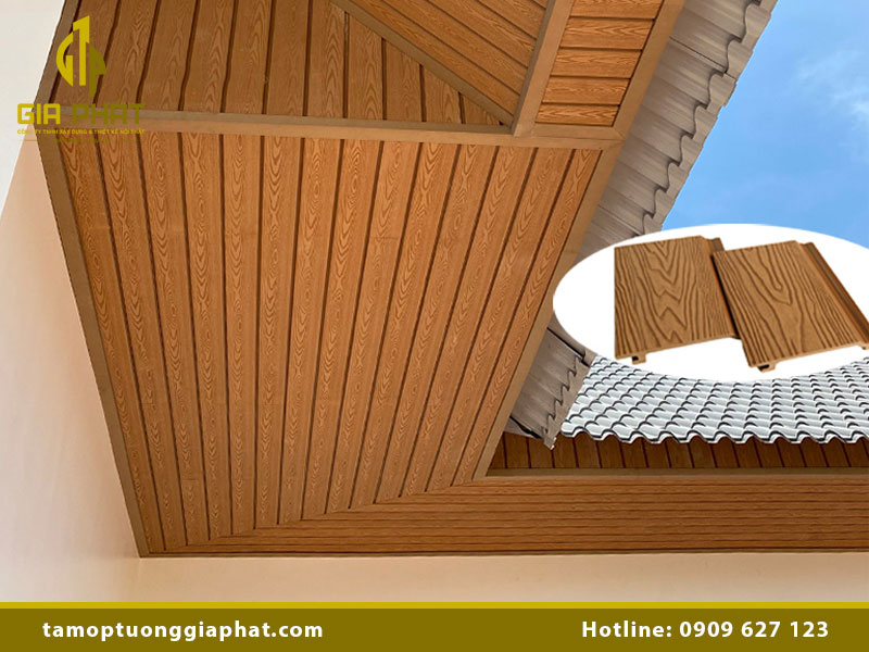 Tấm nhựa ốp trần ngoài trời chống nóng hiệu quả