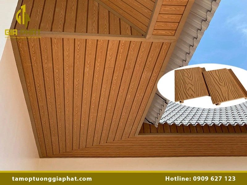 Tấm nhựa ốp trần ngoài trời chống nóng hiệu quả