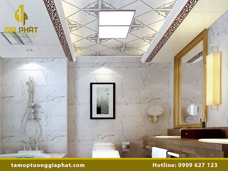Tấm nhựa ốp trần nhà vệ sinh chất lượng cao