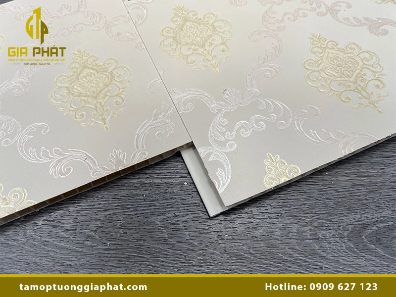 Tấm nhựa ốp tường hoa văn đẹp & sang trọng