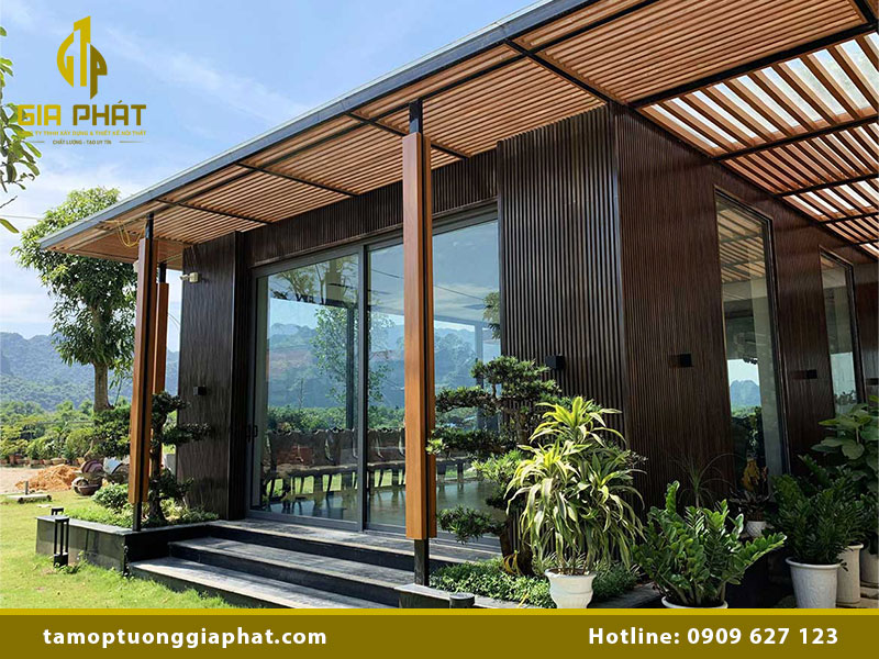 Tấm ốp lam sóng ngoài trời đẹp & bền bỉ