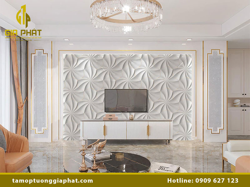 Tấm ốp than tre 3D độc đáo & ấn tượng