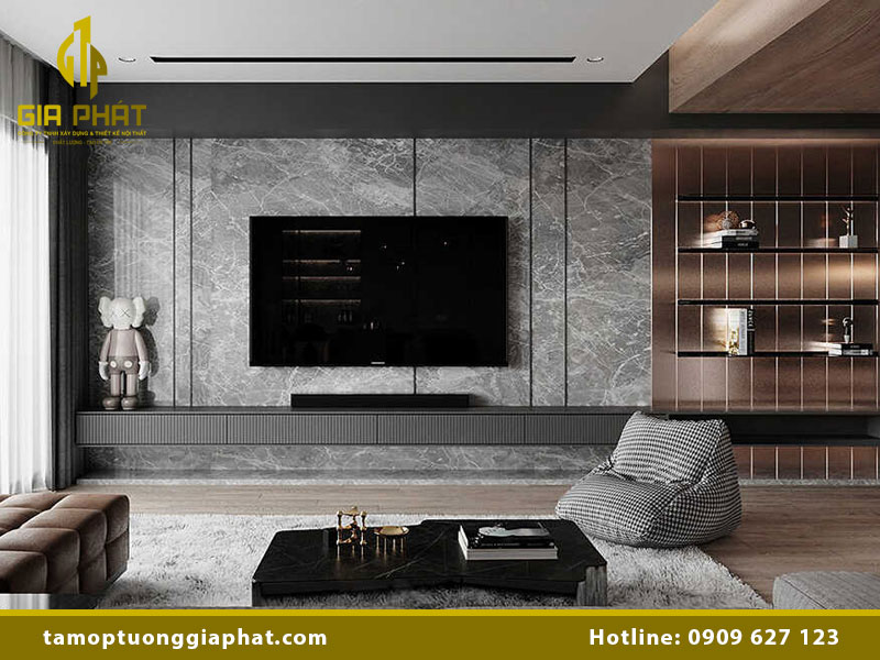 Tấm Ốp Than Tre Phòng Khách Chất Lượng & Bền Đẹp