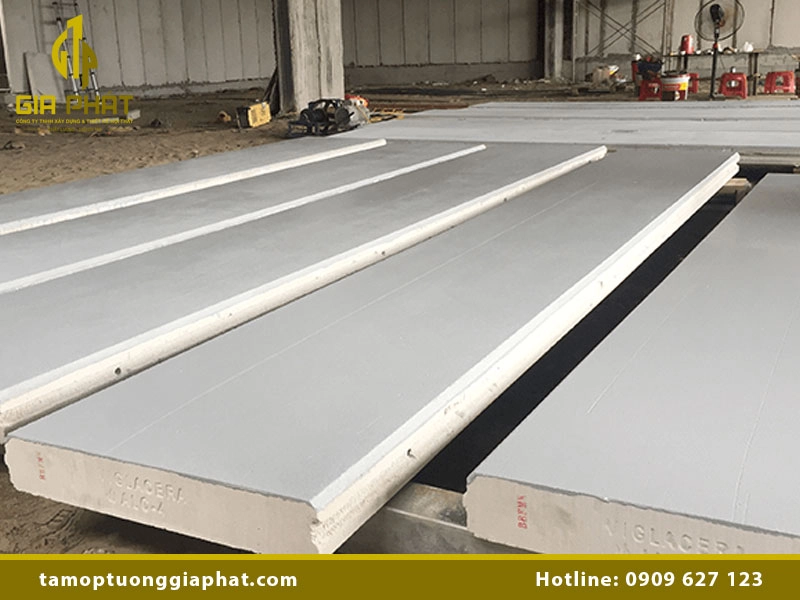 Tấm ốp tường bê tông nhẹ & bền bỉ