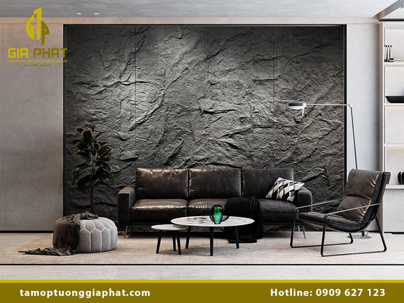 Tấm ốp tường PU giả đá siêu nhẹ, bền & đẹp