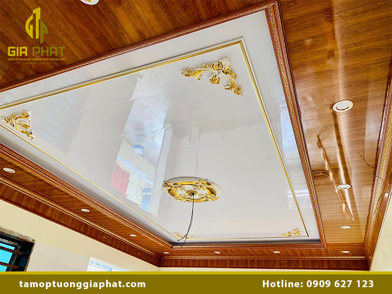 Tấm trần nhựa nano phẳng đẹp & bền bỉ