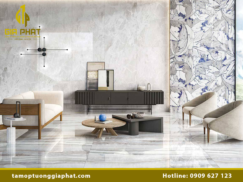 Vách Giả Đá Phòng Khách Hiện Đại & Chất Lượng