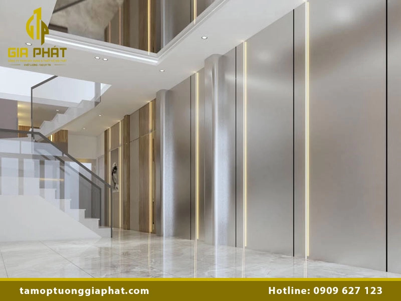 Vật liệu ốp tường mới nhất 2025