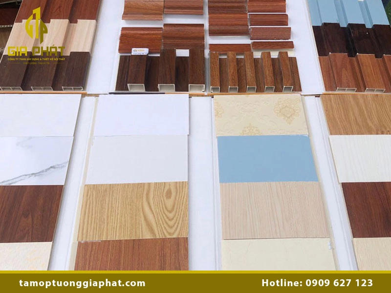 Vật liệu ốp tường PVC chất lượng cao & giá tốt