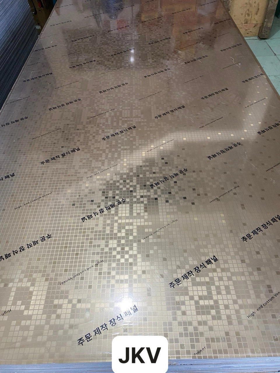 TẤM ỐP TƯỜNG THAN TRE MÀU CARO