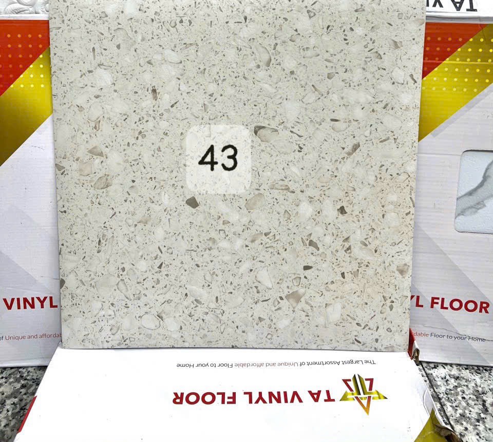 SÀN NHỰA KEO DÁN VÂN ĐÁ MÃ 43